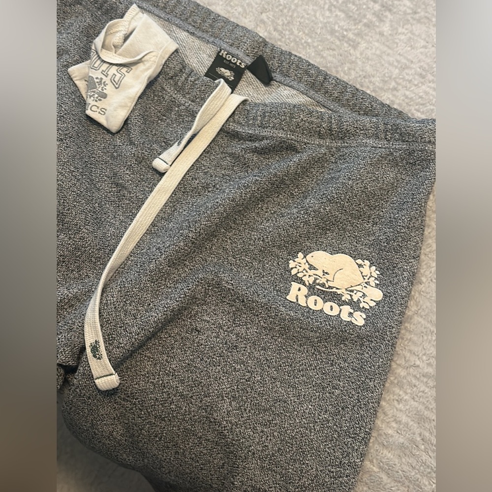 Roots salt and pepper sweatpants